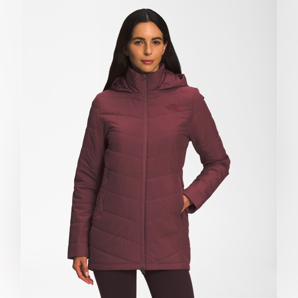 NWT THE NORTH FACE Tamburello Parka Wild Ginger Coat, Size XS - Picture 1 of 11